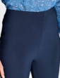Ribbed Trouser - Navy