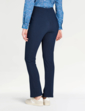 Ribbed Trouser - Navy