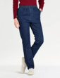 Fleece Lined Pull On Jean - Indigo