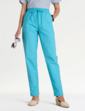 Pull On Seersucker Trouser - Sea Green