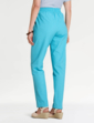 Pull On Seersucker Trouser - Sea Green