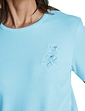 Crew Neck T-Shirt - Turquoise