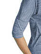 Regatta Marl Look Three Quarter Sleeve Top Denim