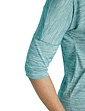 Regatta Marl Look Three Quarter Sleeve Top Soft Green