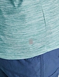 Regatta Marl Look Three Quarter Sleeve Top Soft Green