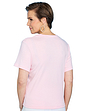 Stripe Insert T Shirt - Pink
