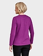 Diamante Trim Warm Handle Top - Purple