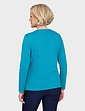 Diamante Trim Warm Handle Top - Teal