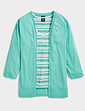 Jersey Twinset - Aqua