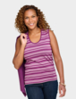 Jersey Twinset - Damson