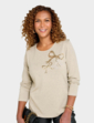 Bow Design Top - Natural