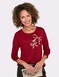 Bow Design Top - Wine