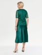 Luxury Sequin Lace Top - Emerald