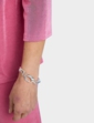 Slinky Mock 2 in 1 Top and Necklace - Rose