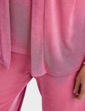 Slinky Mock 2 in 1 Top and Necklace - Rose
