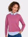 Mock Shirt Top - Dusky Rose