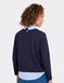 Mock Shirt Top - Navy