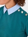 Mock Shirt Top - Teal