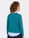Mock Shirt Top - Teal