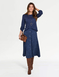 Warm Handle Top and Necklace Set - Blue
