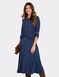 Warm Handle Top and Necklace Set - Blue