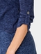 Warm Handle Top and Necklace Set - Blue