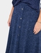 Warm Handle Top and Necklace Set - Blue