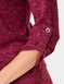 Warm Handle Top and Necklace Set - Wine