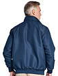 Pegasus College Jacket With Stripe Tipping - Navy