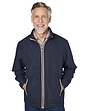 Aldon Soft Touch Micromoss Blouson With Contrast Trim - Navy