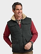 Pegasus Sherpa Lined Padded Gilet - Olive