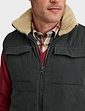 Pegasus Sherpa Lined Padded Gilet - Olive