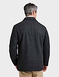 Aldon Wool Blend Check Jacket - Charcoal