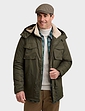 Pegasus Waterproof Jacket With Sherpa Lining - Khaki