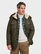 Pegasus Waterproof Jacket With Sherpa Lining - Khaki