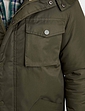 Pegasus Waterproof Jacket With Sherpa Lining - Khaki