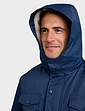 Pegasus Waterproof Jacket With Sherpa Lining - Navy