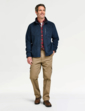 Pegasus Fleece Lined Jacket - Navy