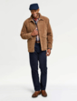 Pegasus Sherpa Lined Cord Jacket - Fawn
