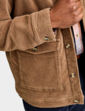 Pegasus Sherpa Lined Cord Jacket - Fawn