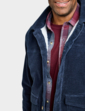 Pegasus Sherpa Lined Cord Jacket - Navy