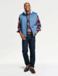 Pegasus Sherpa Lined Gilet - Denim