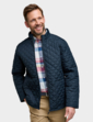 Pegasus Showerproof Quilted Jacket - Navy