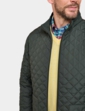 Pegasus Showerproof Quilted Jacket - Olive