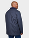Pegasus Fleece Lined Showerproof Wax Look Barn Jacket - Navy