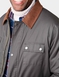 Pegasus Fleece Lined Showerproof Wax Look Barn Jacket - Olive