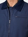 Pegasus Sherpa Lined Canvas Jacket with Cord Collar - Navy