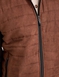 Pegasus Fleece Lined Faux Suede Jacket - Brown