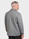 Pegasus Tweed Look Sherpa Lined Jacket - Charcoal