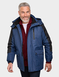 Pegasus Fleece Lined Waterproof Jacket - Navy